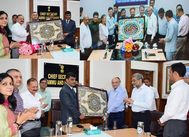 Chief Secretary bids farewell to Samoon, Sharma