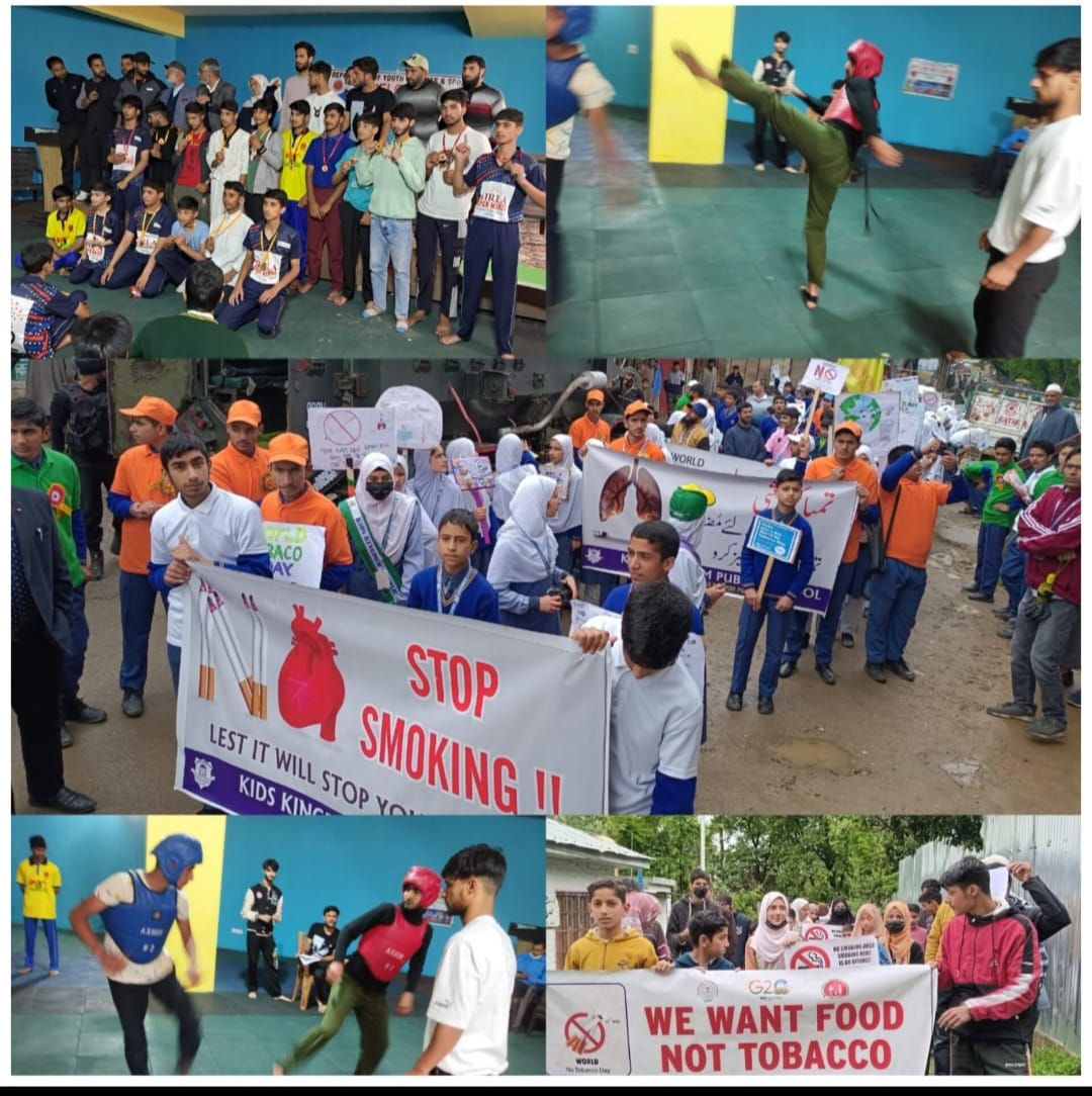 YS&S Pulwama organizes sports events amid inclement weather