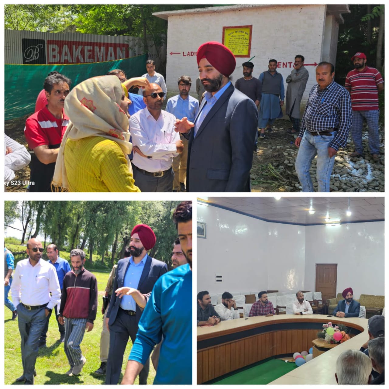 Director Rural Sanitation takes stock of SBM (G) assets in Baramulla