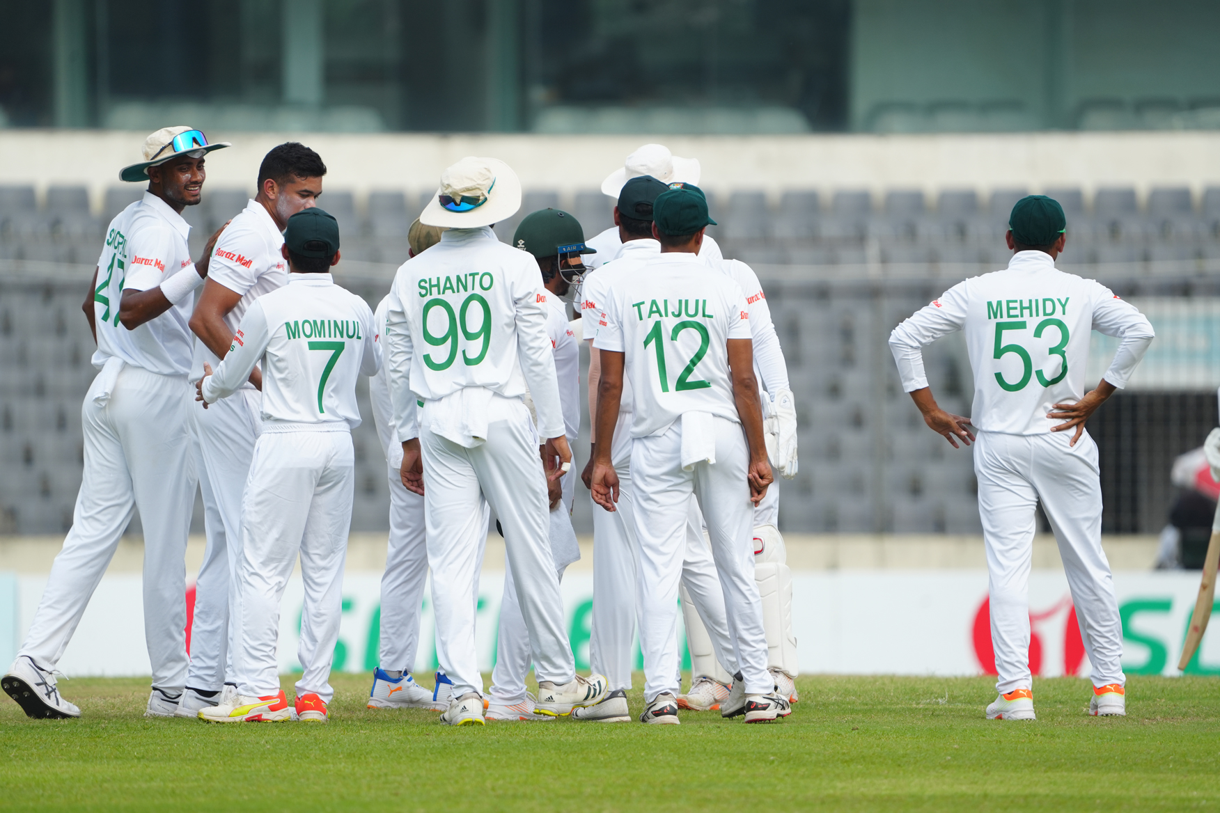 Najmul, Mominul hit centuries as Bangladesh close in on victory in one-off Test against Afghanistan