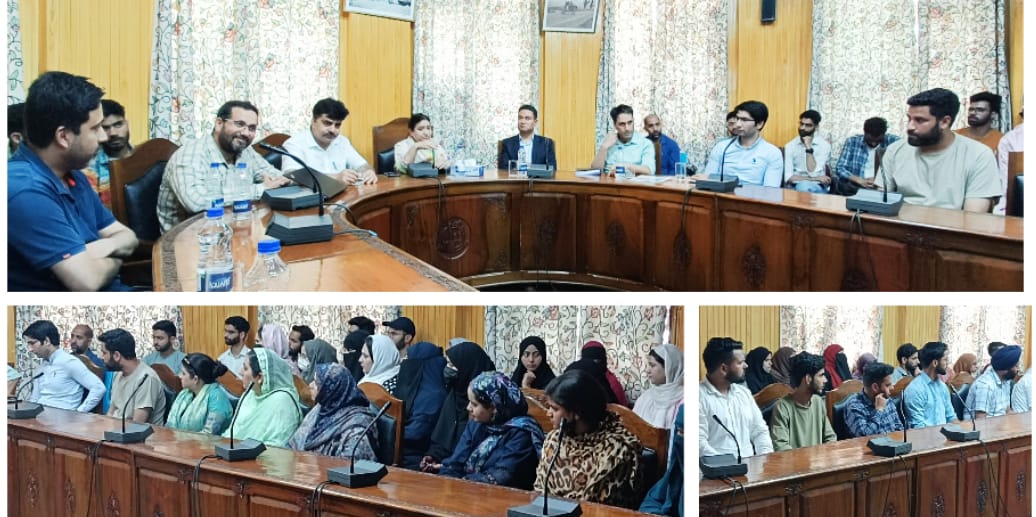 IGP CID, Nitish Kumar, interacts with KU students