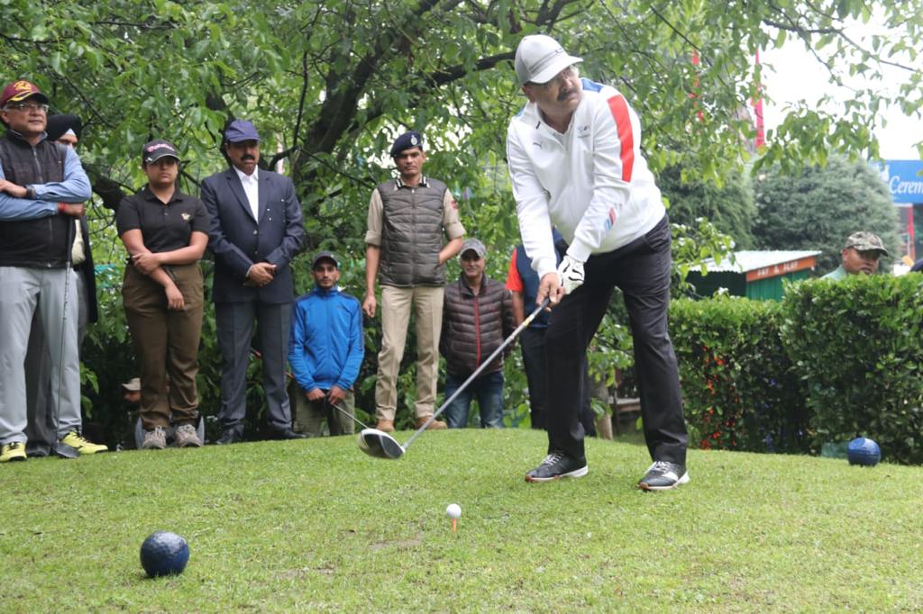Police Golf Course thrown open by DGP 