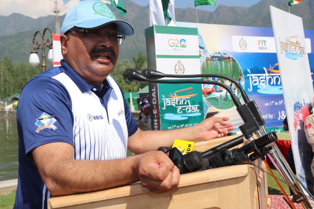 JKP’s Water Sports Festival ‘Jashn-e-dal 2023’ commences