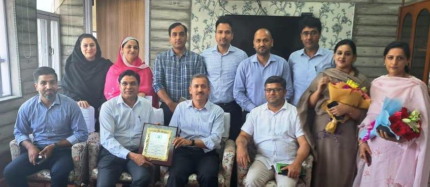 JAKFAS felicitates new Principal Secretary Finance