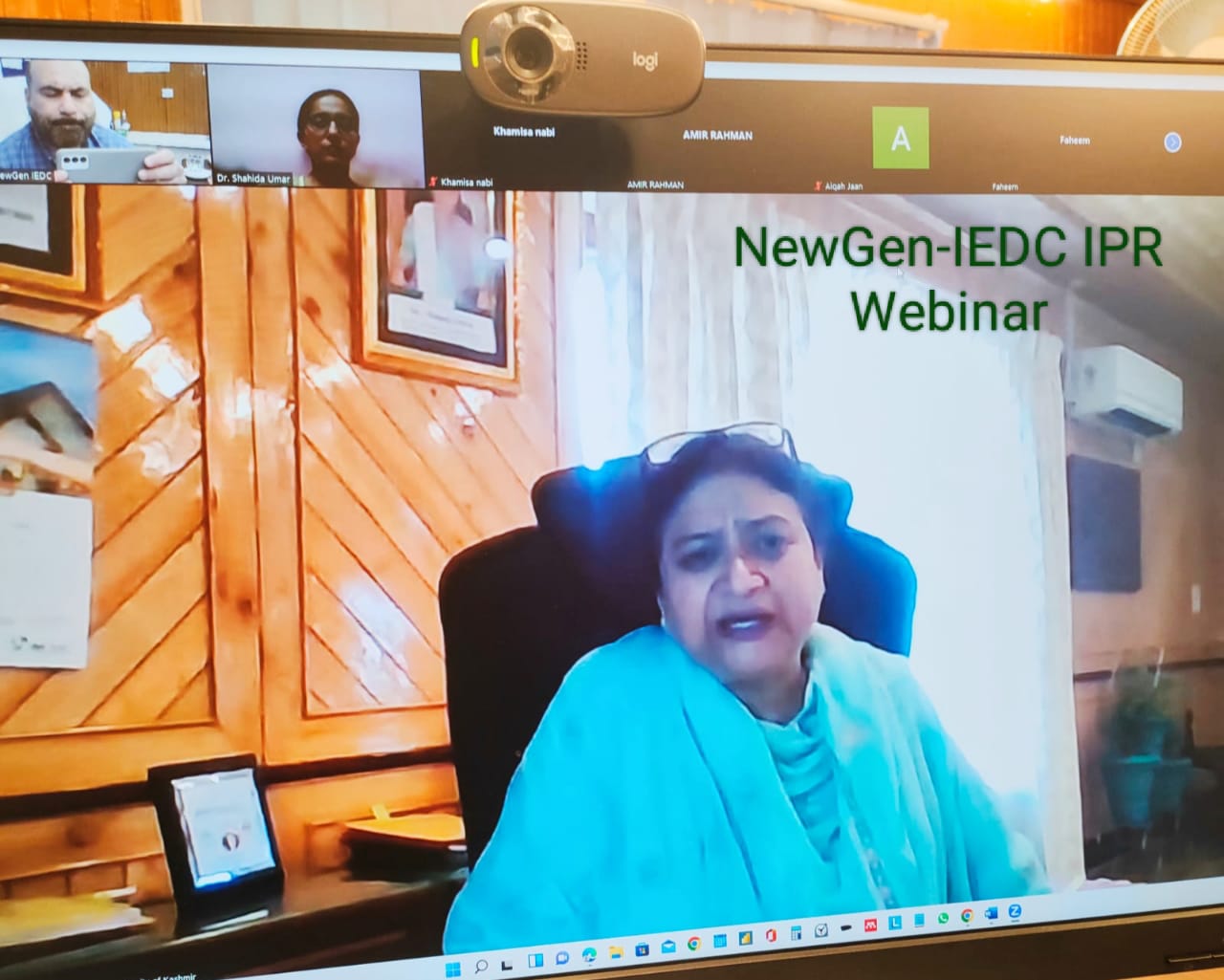 KU VC inaugurates webinar on IPR, calls for hand-holding of aspiring innovators