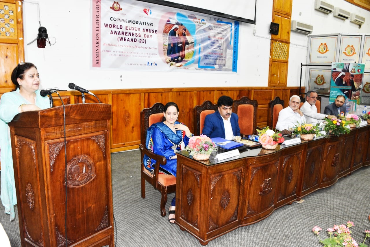 KU seminar puts spotlight on ‘elderly abuse’ in Kashmir 