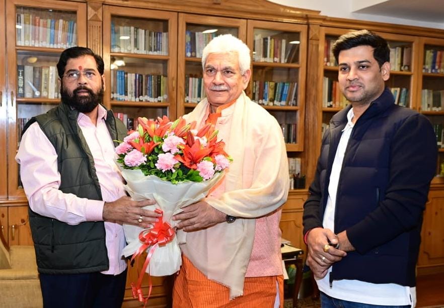 Shinde seeks land in Srinagar for ‘Maharashtra Bhavan’