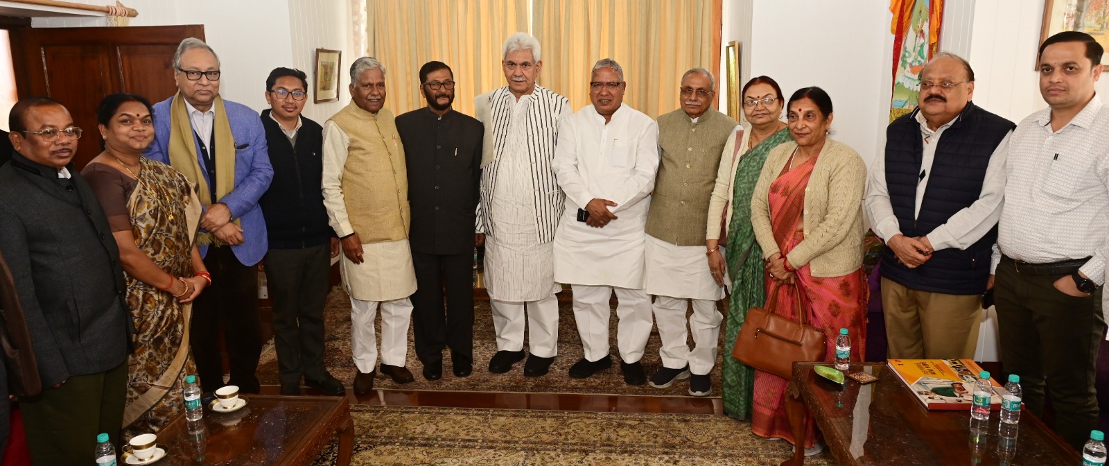 Members of Joint Committee on the Forest (Conservation) Amendment Bill, 2023 meet LG