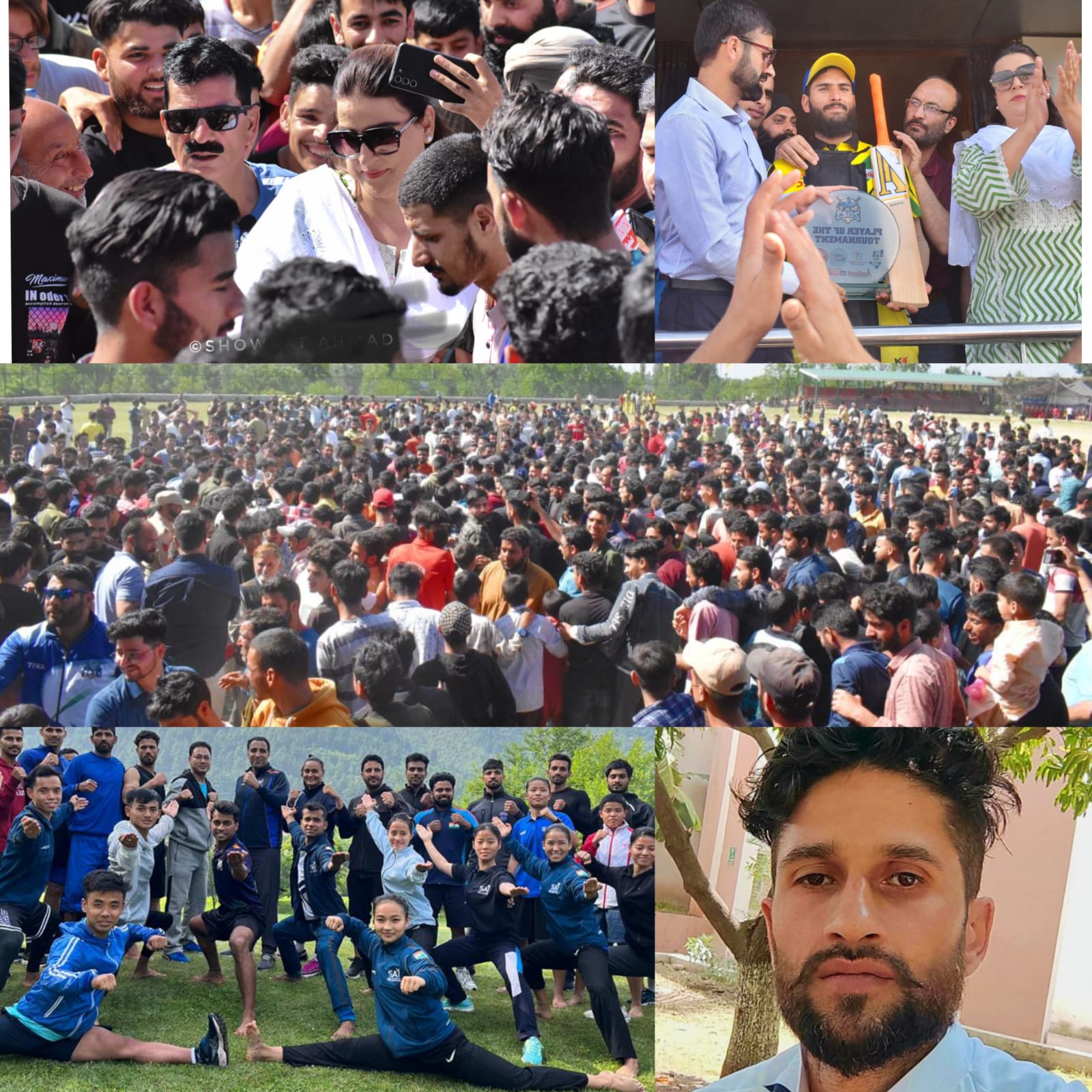 Magam Sports Stadium comes alive with T-20 Cricket Tournament