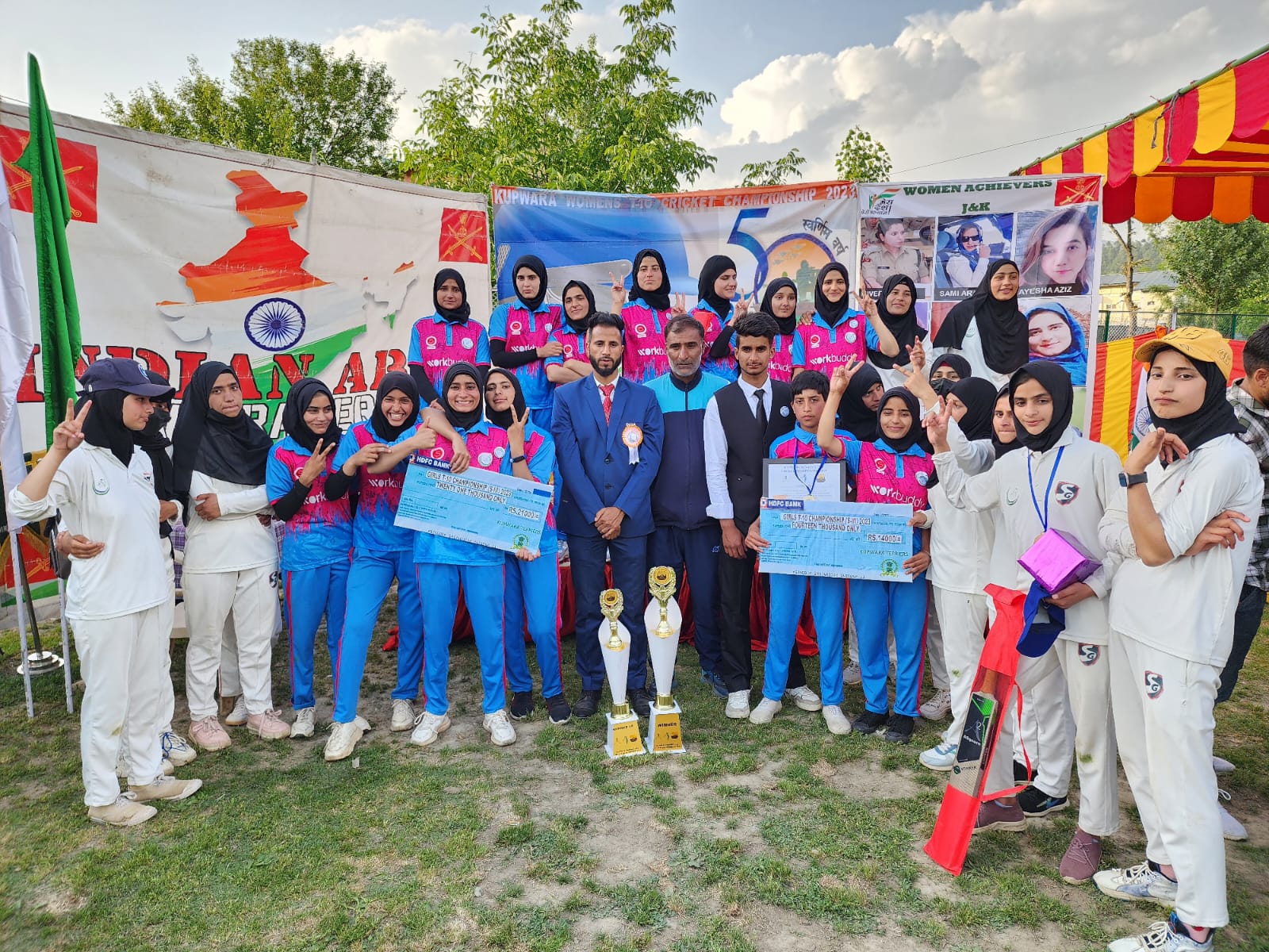 Kupwara Women’s T-10 Cricket Championship Season-3 finals played at Galizoo