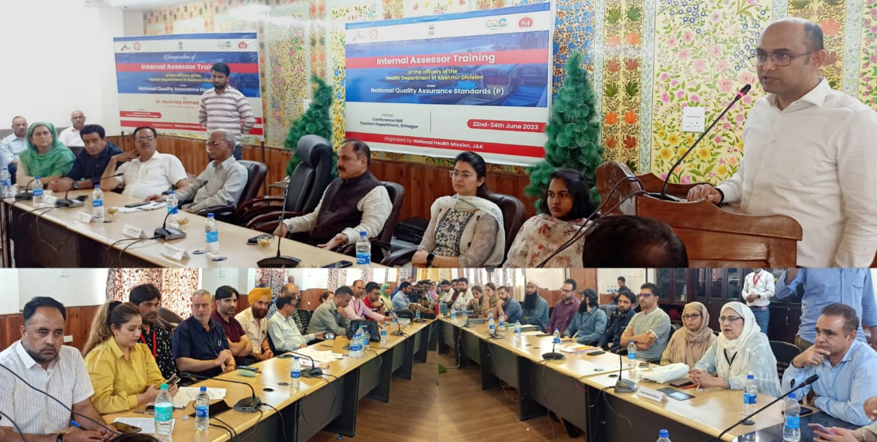 3-day Internal Assessor Training for officers of health department concludes