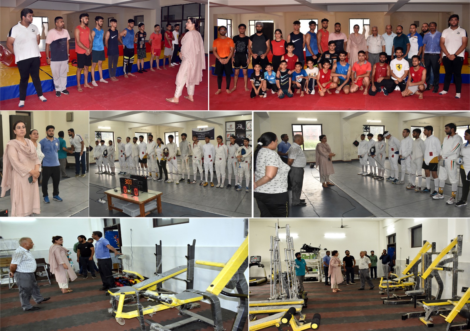 Secretary Sports Council reviews activity calendar for current year