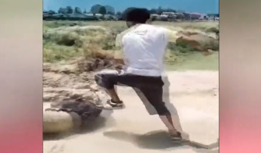 Man nabbed after video of him assaulting cop goes viral in Kishtwar