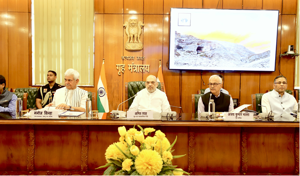 Home Minister Amit Shah takes stock of preparations, security for Amarnath Yatra