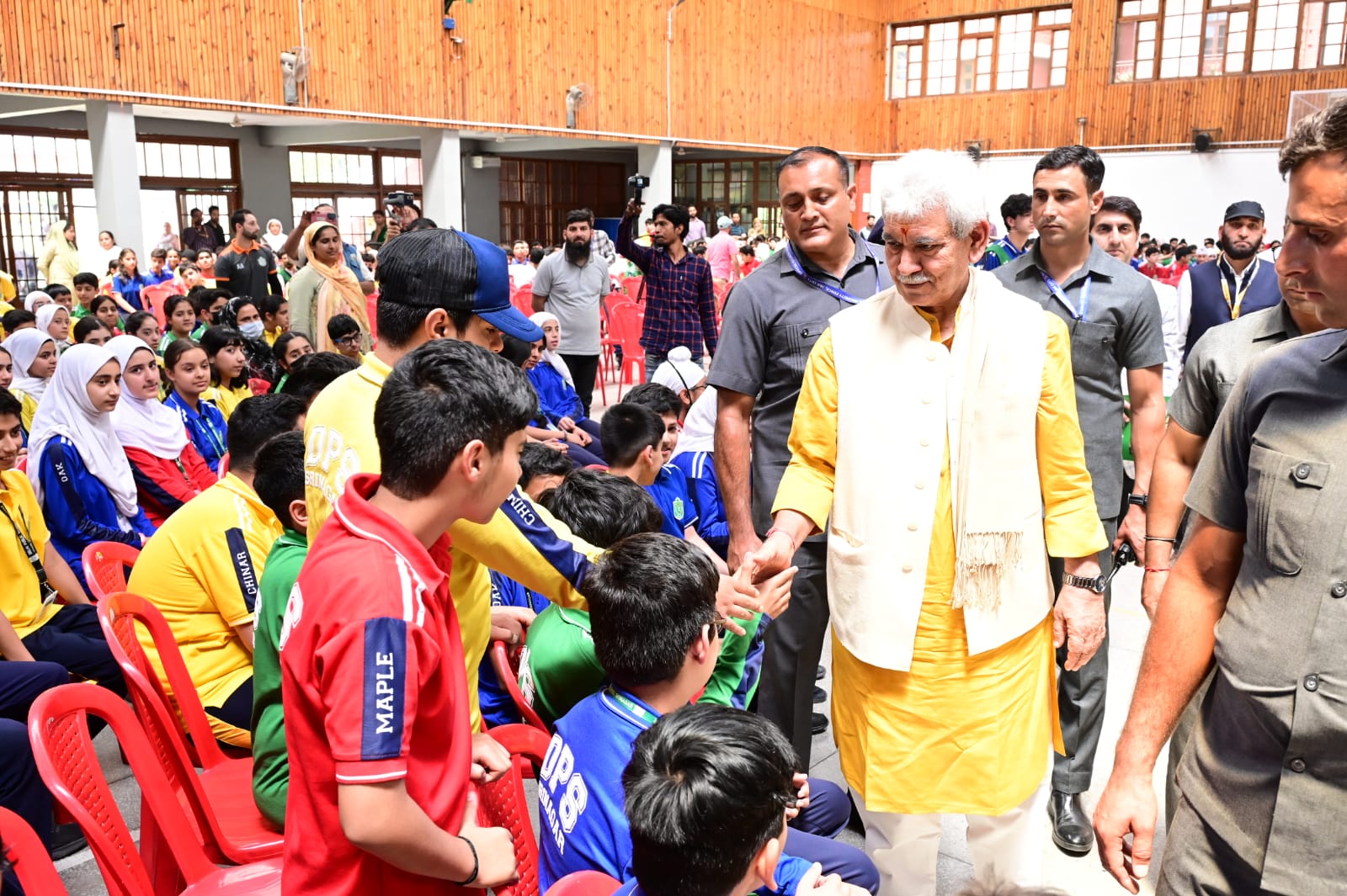 Children are future of nation; they need to learn skills for real world: LG