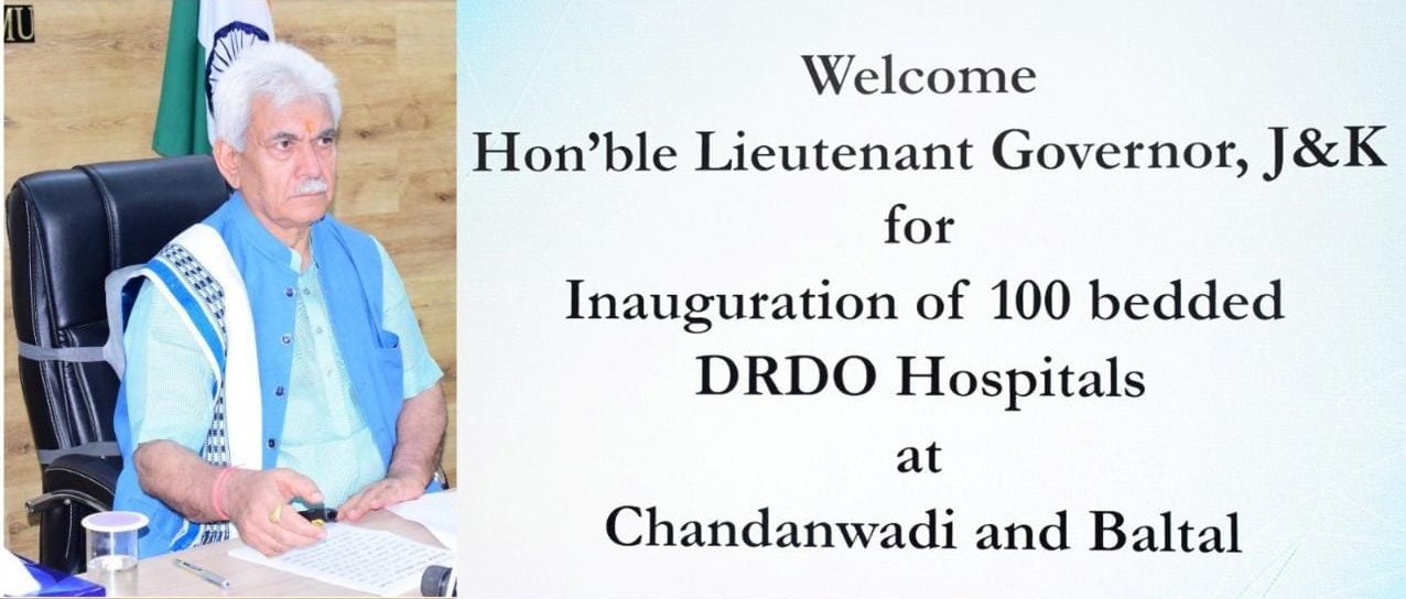 LG inaugurates two hospitals in Chandanwari, Baltal ahead of Amarnath Yatra