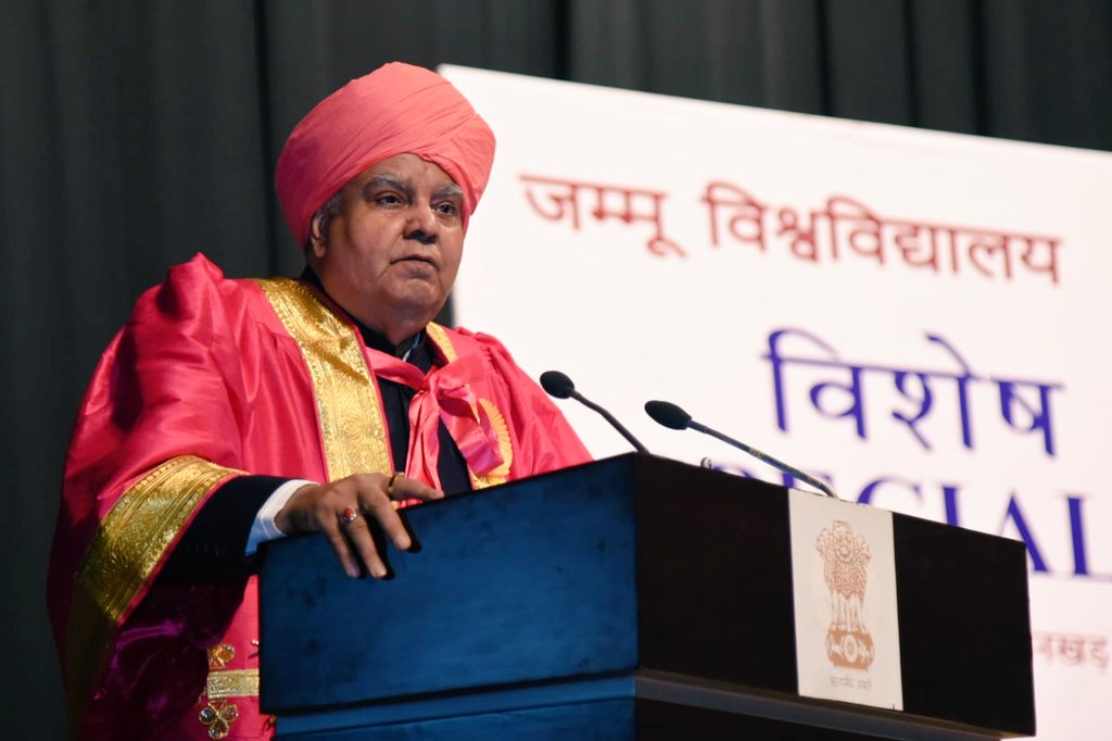  Article 370 was temporary but lasted for 70 years: Vice-President Dhankhar