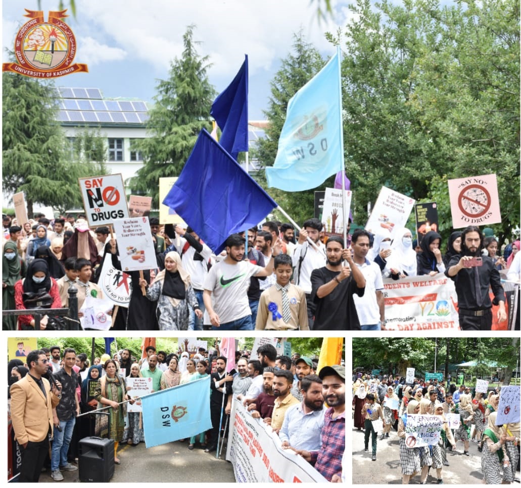 KU students, staff join rally against drug abuse