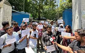 CUK students protest, demand fair fee structure, improved facilities