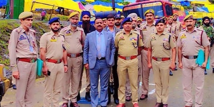 Director F&ES reviews fire safety arrangements for ongoing Shri Amarnath Ji Yatra