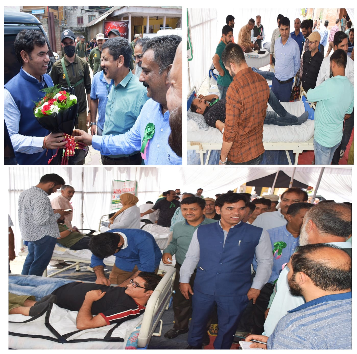 Food Supplies Employees Association J&K organizes blood donation camp 