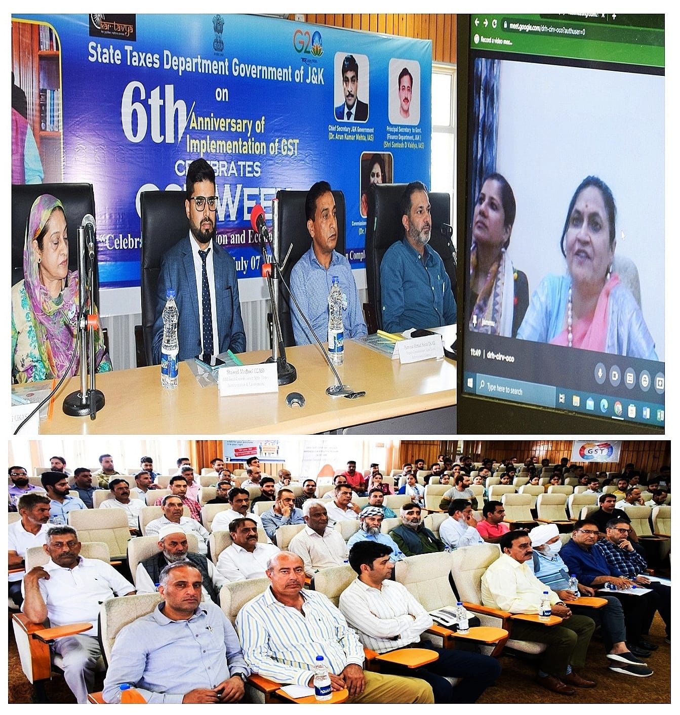 GST Week celebrations: State Taxes Deptt J&K organizes interaction session with stakeholders