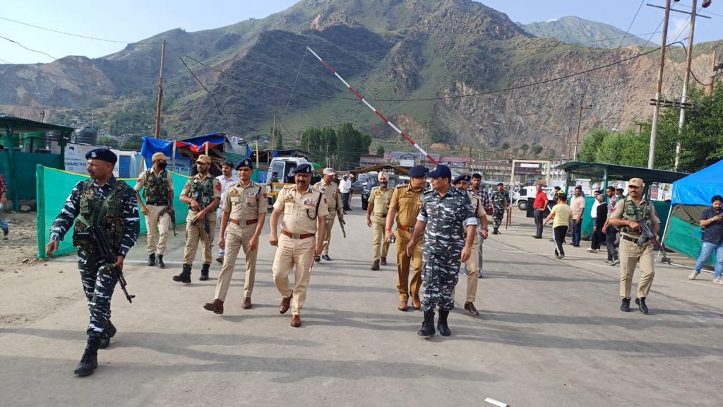SAJY-2023: DGP visits Pantha Chowk Yatra Transit Camp