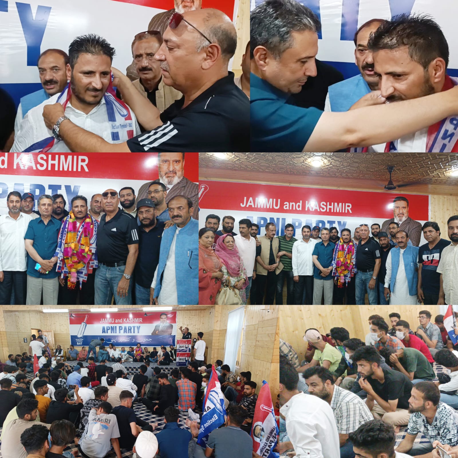 Tariq Bakhshi, his supporters join Apni Party