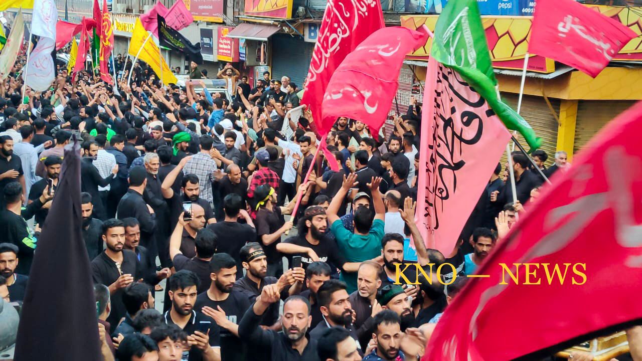 After over three decades, Shia mourners hit traditional routes of Sgr to take out 8th Muharram procession