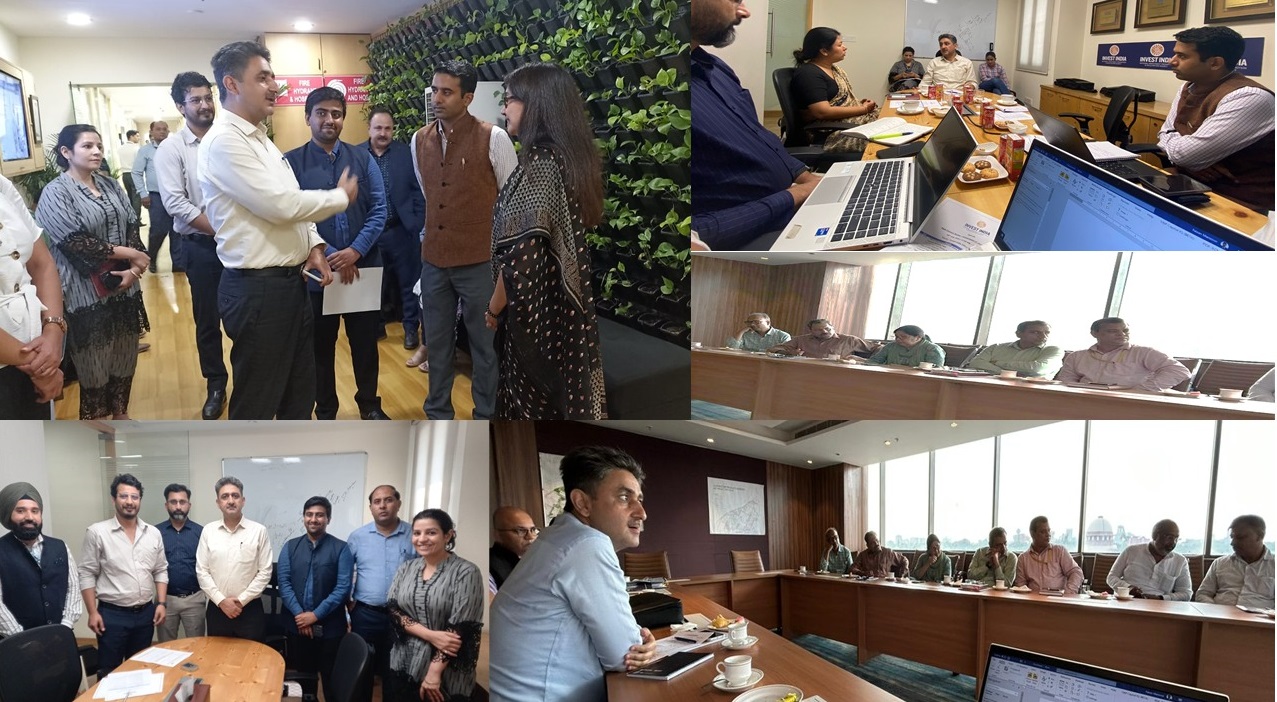 JKTPO team meets Invest India, ITPO to foster investments and trade opportunities in J&K