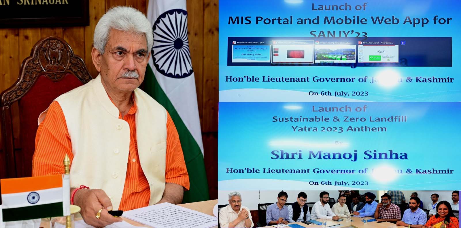 LG launches initiatives to make Yatra a zero-landfill pilgrimage