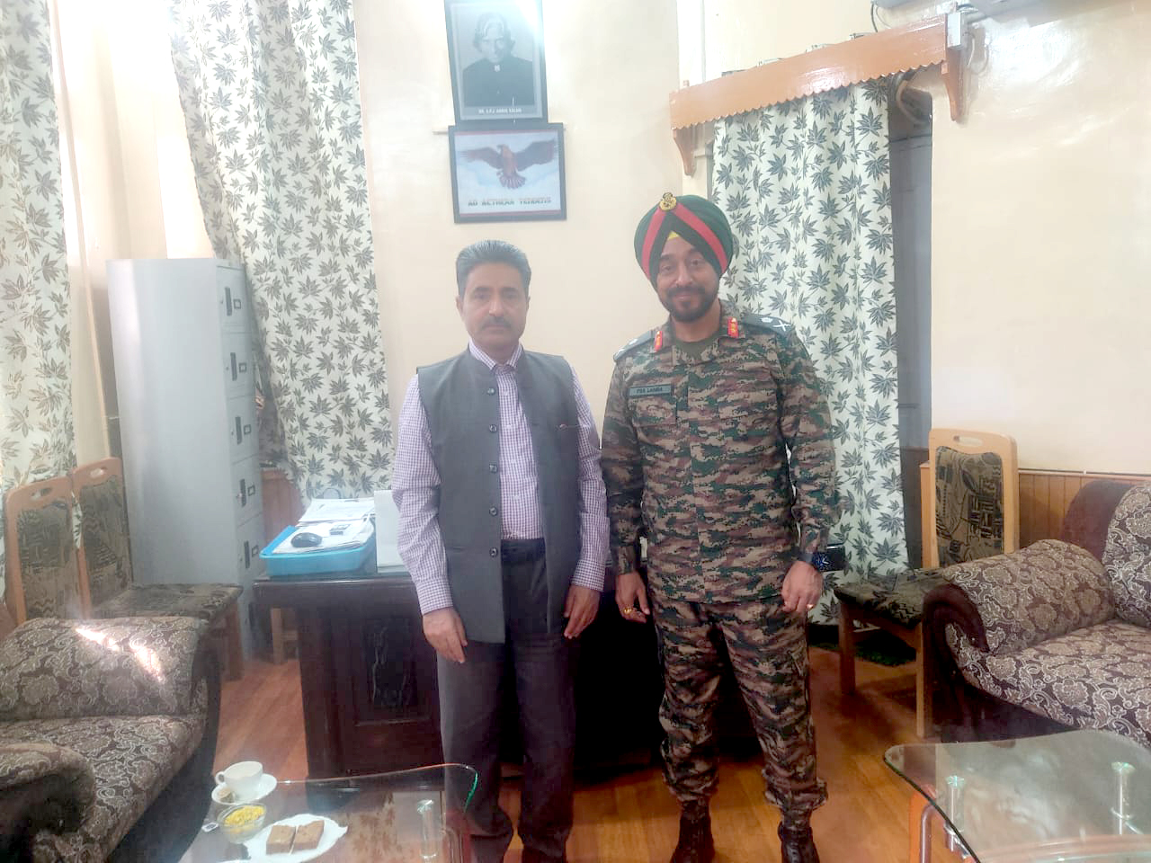 Preparations to commemorate Kargil Vijay Diwas reviewed at S.P College