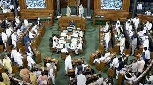 Six bills introduced in Lok Sabha amid opposition protest over Manipur