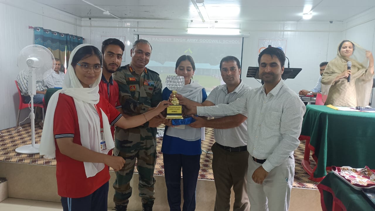 Pir Panjal Brigade conducts Inter-AGS Elocution Competition at AGS Boniyar