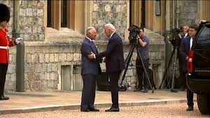 Aging leaders Biden, King Charles III zero in on climate change in Windsor Castle meeting
