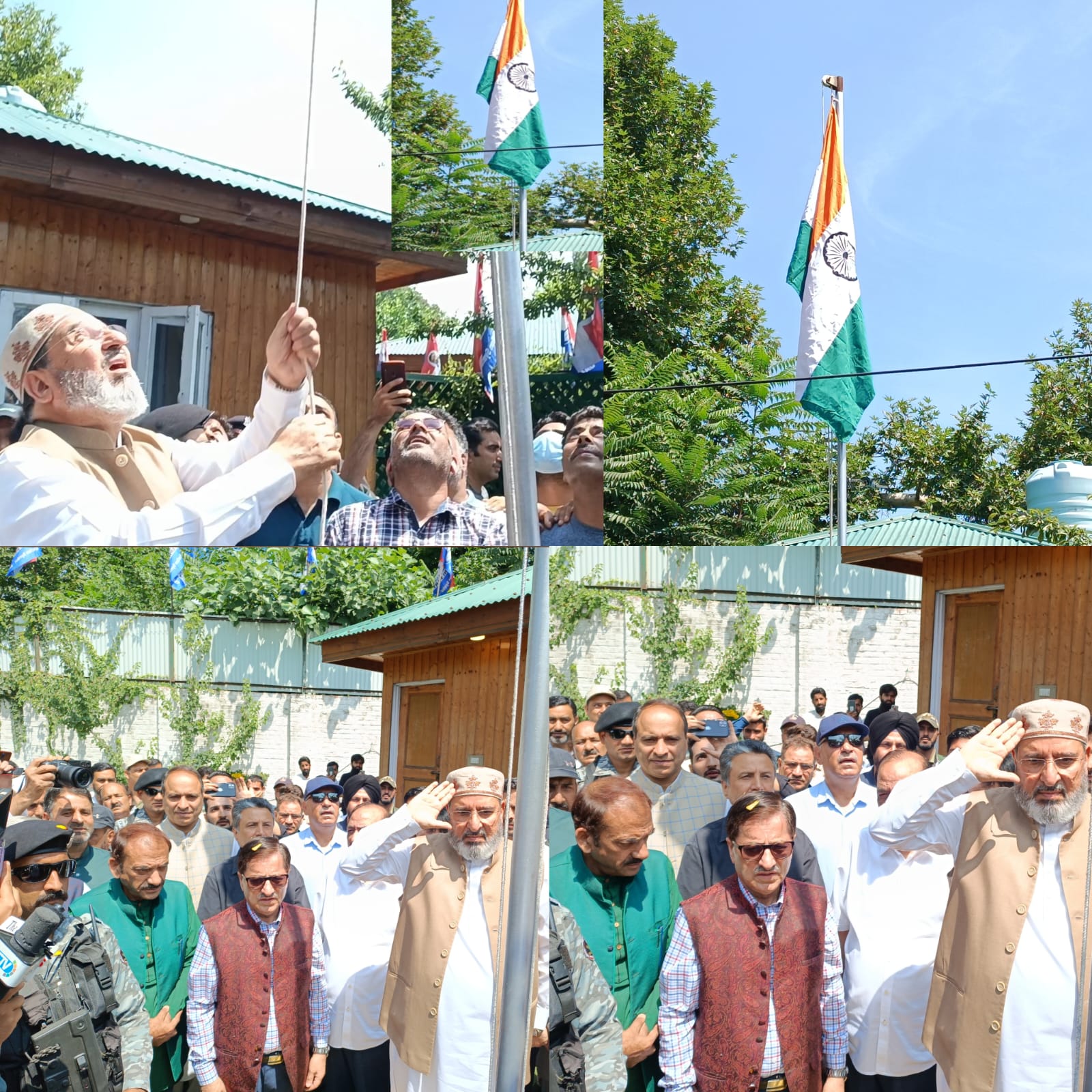 Apni Party commemorates Independence Day