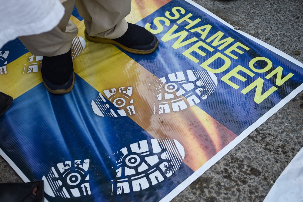 Sweden calls for vigilance abroad after Quran desecrations and protests