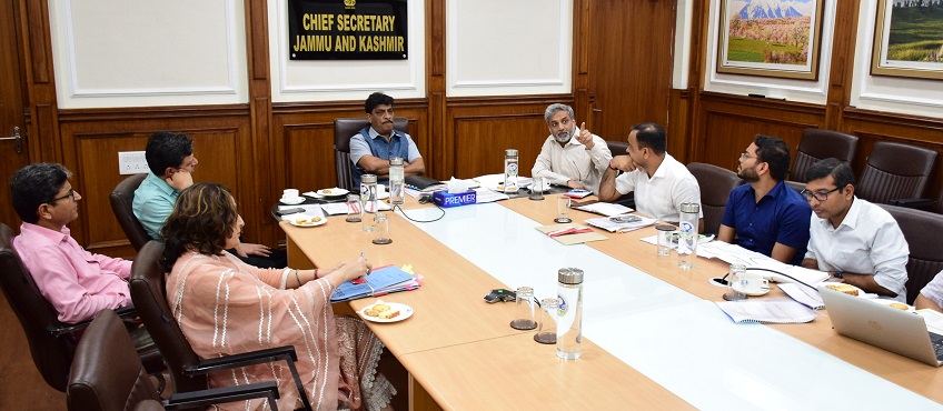 CS directs for giving major facelift to Jammu City before Gandhi Jayanti