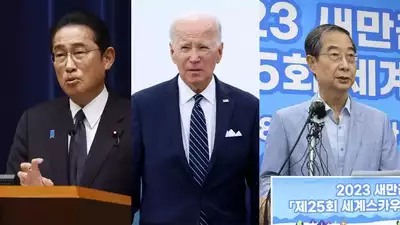 China blasts US-Japan-South Korea summit, warns of ‘contradictions and increasing tensions’