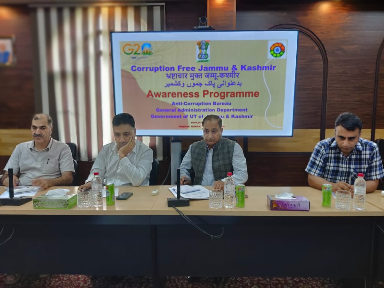 ‘Day of resolution for freedom from corruption’ observed at JKEDI