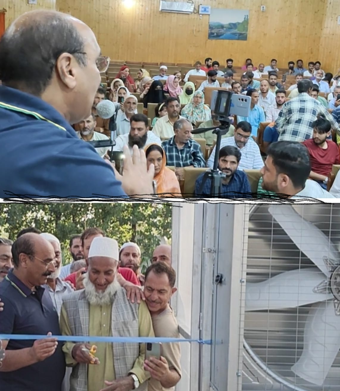Director Agriculture inaugurates Hi-tech Polyhouses at Budgam
