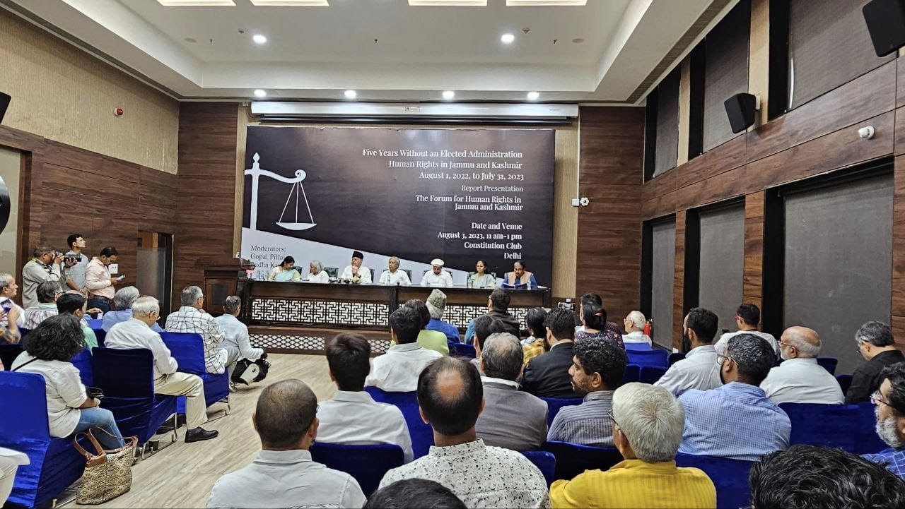 Dr Farooq discusses Kashmir situation, G20 in Delhi event