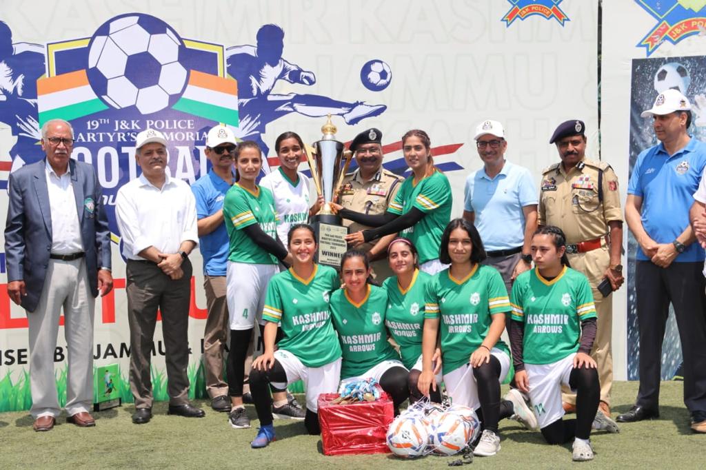 19th J&K Police Martyrs Memorial Football Tournament-2023 concludes