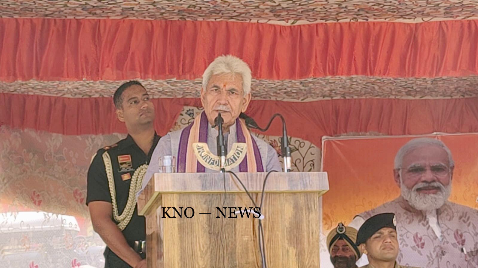 Conflict tag on Kashmir’s face was ‘business for some people’ to fill their own coffers: LG Sinha