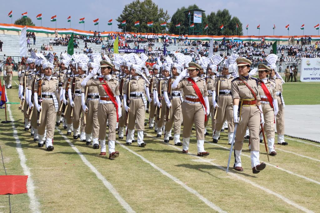 JKPs ladies contingent stood first in parade, PPS gets 3rd position among schools
