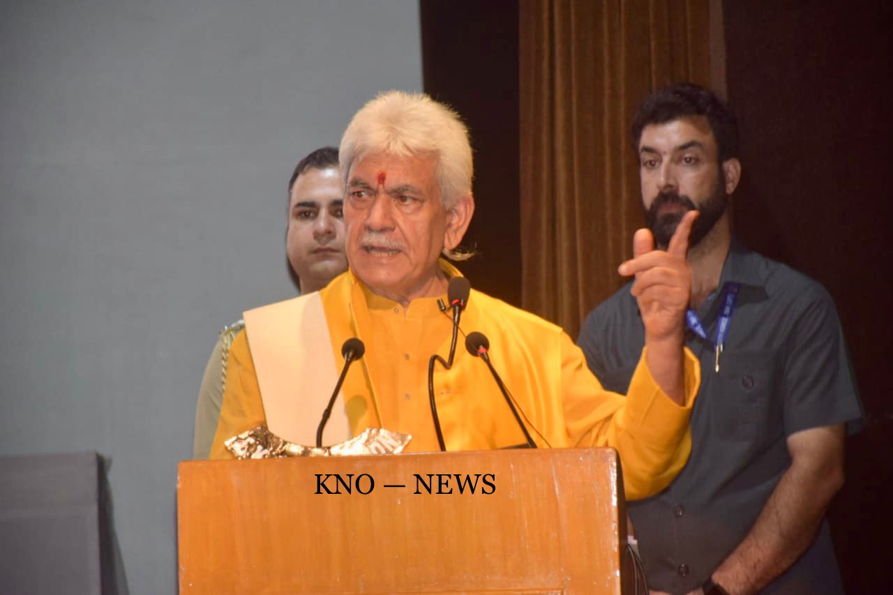 Shops of Conflict profiteers closed forever: LG Manoj Sinha