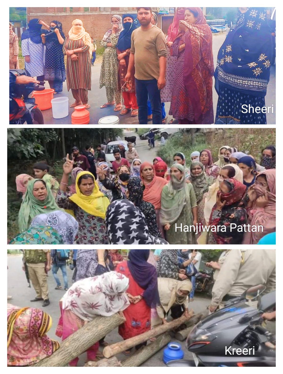 People aghast over shortage of Drinking water in different areas of Baramulla
