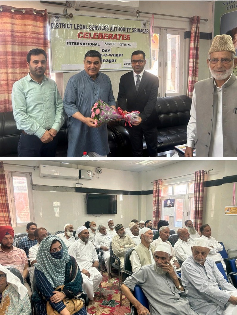 International Senior Citizens Day celebration held at Ahat-e-Waqar