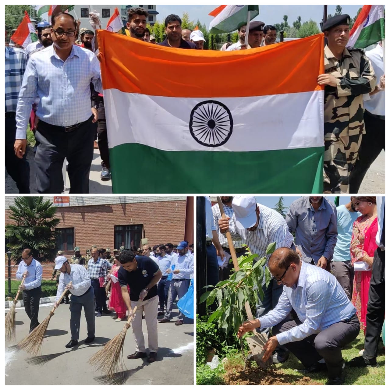 JKEDI observes ‘Meri Maati Mera Desh’ campaign; pays tribute to martyrs, luminaries