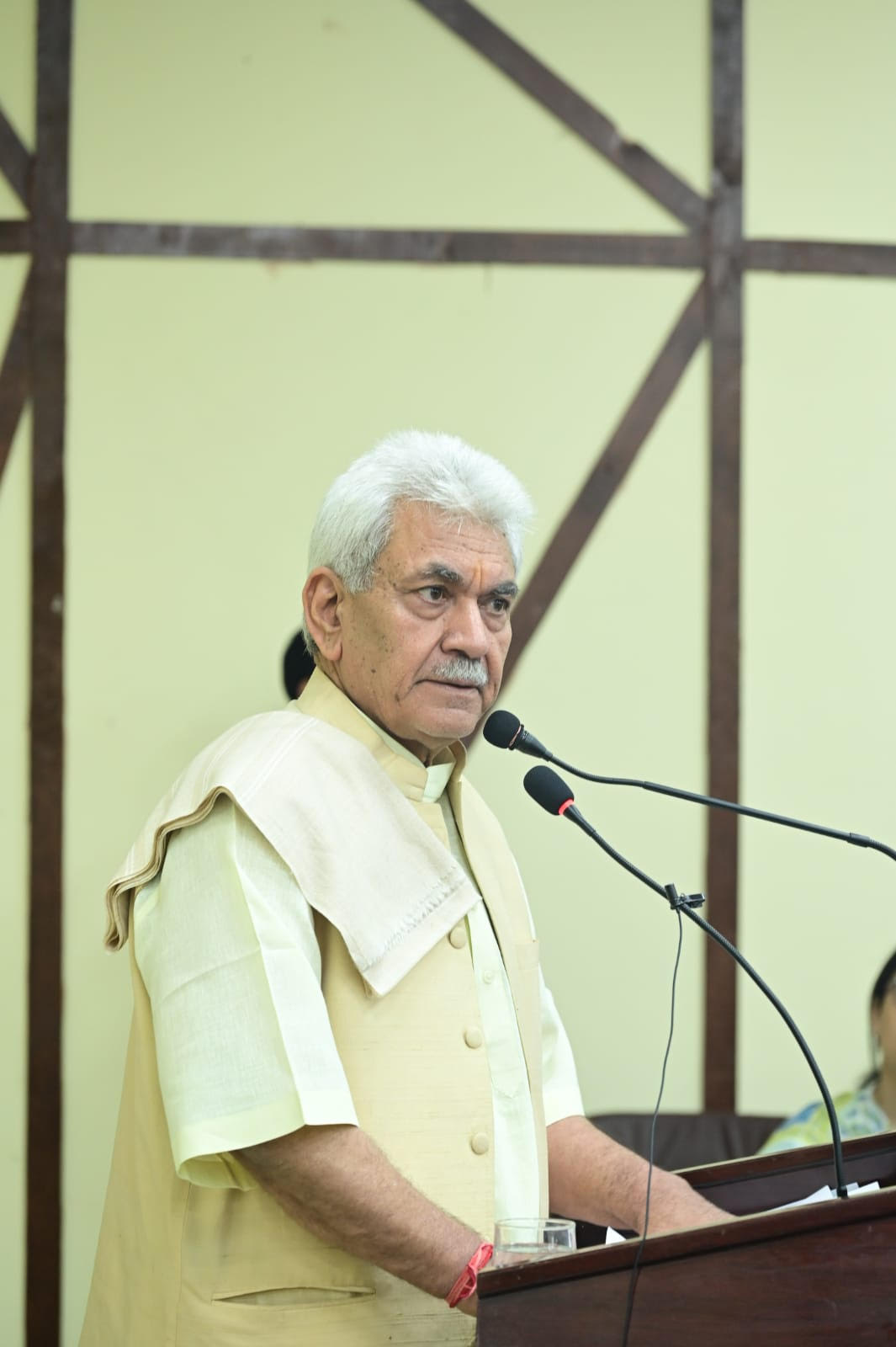 A terrorist is a terrorist & those who hesitate to say so, don’t want peace: LG